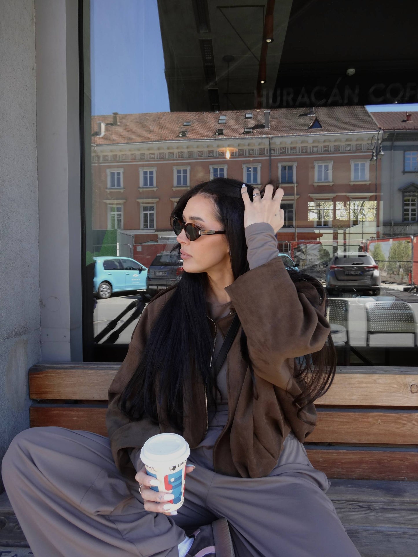THE FLUID SILHOUETTE || SET OF TWO ||  IN CAPPUCINO