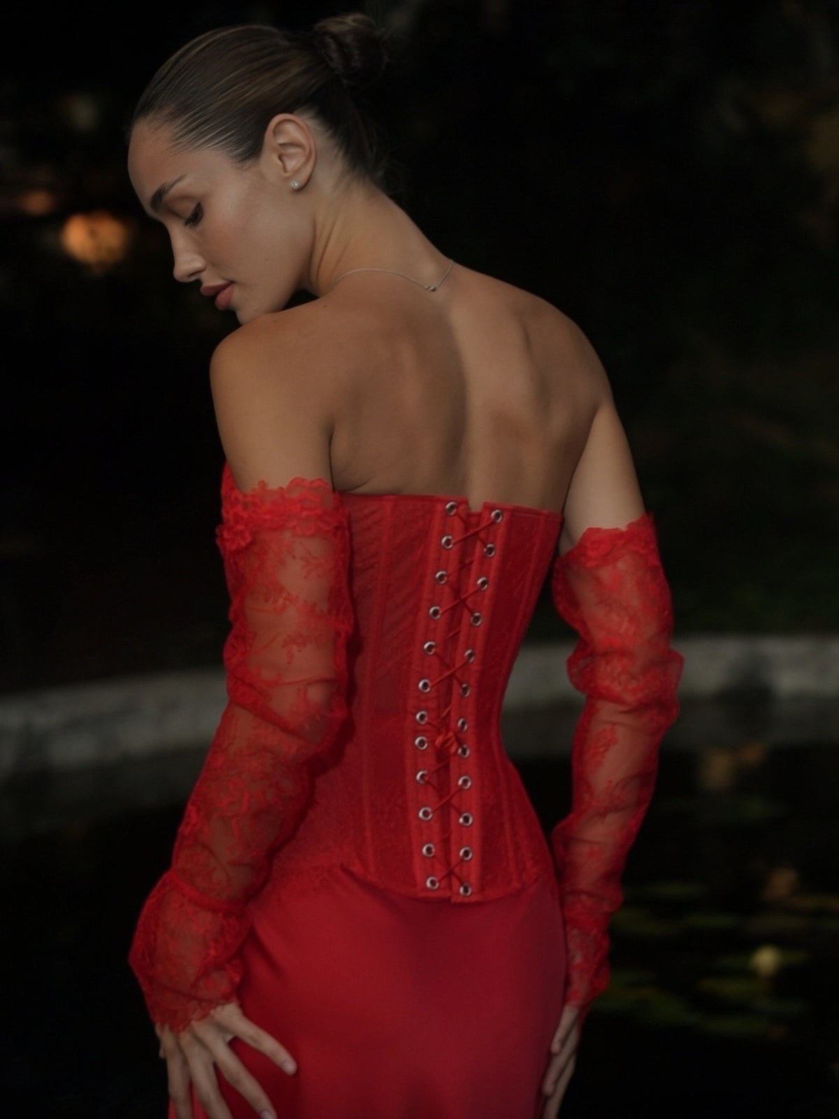 MARTICIA CORSET | IN RED