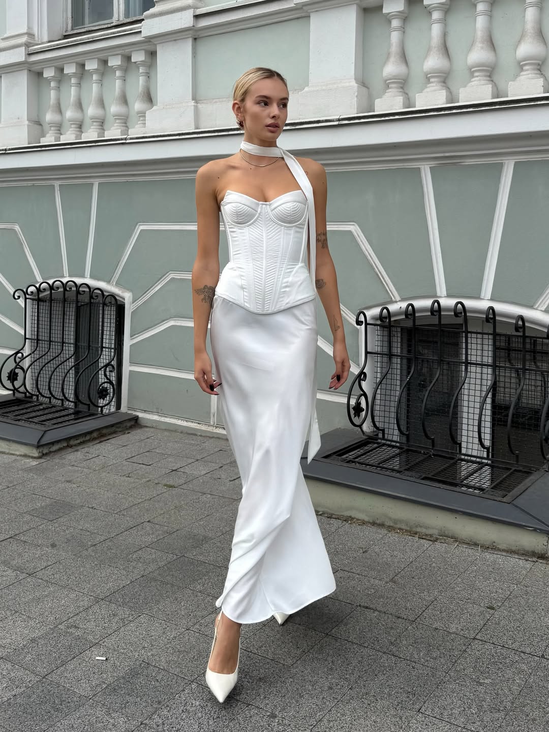 MADONNA CORSET || IN WHITE