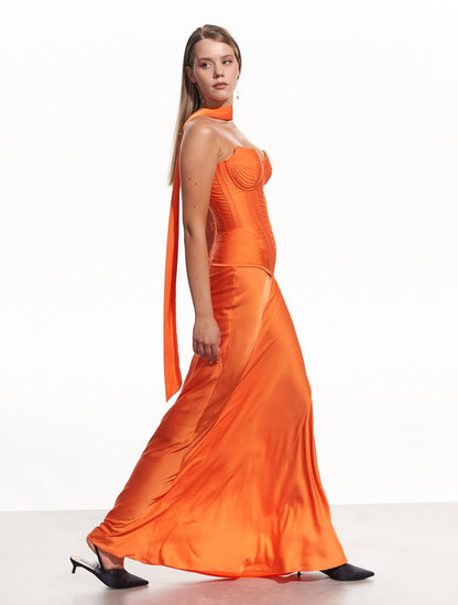 MADONNA CORSET || IN ORANGE