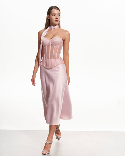 CLASSIC CORSET || IN PINK