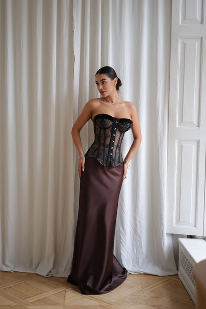 ALLURE CORSET || IN BLACK