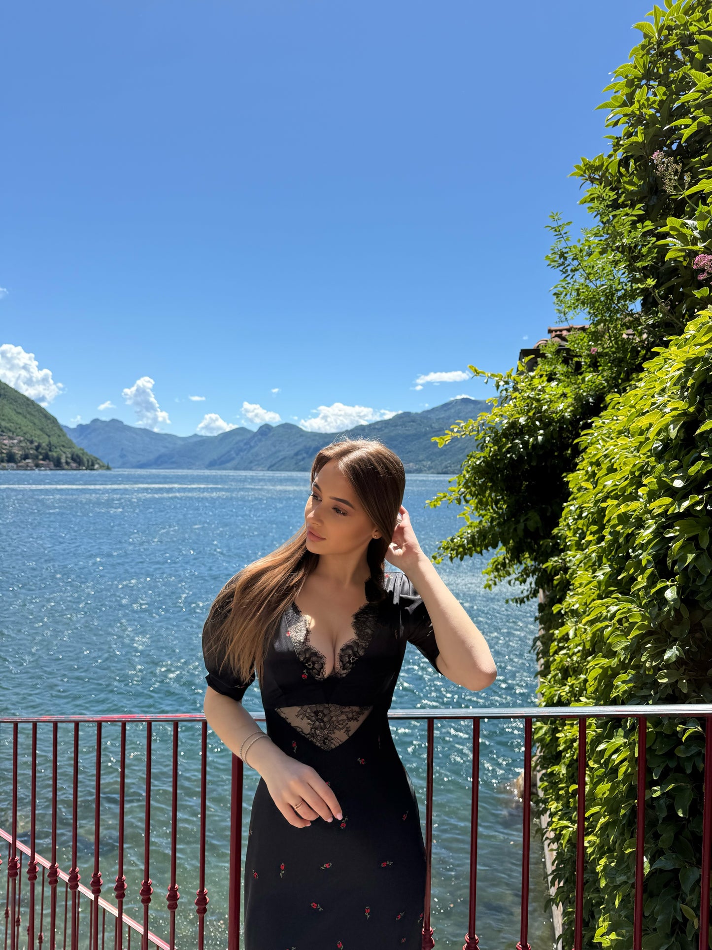 CHARM DRESS | black tulip